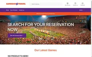 Gamedaytravelhotels.com Screenshot 2024-04-26 23:27:13