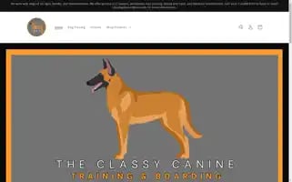 Theclassycanineak.com Screenshot 2024-04-27 12:49:57