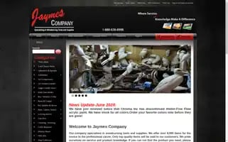 Jaymescompany.com Screenshot 2024-07-05 01:43:00