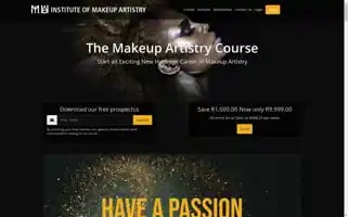 Theinstituteofmakeupartistry.co.za Screenshot 2024-06-14 00:40:13