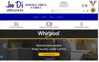Joedsappliances.com Screenshot 2024-05-16 03:33:08