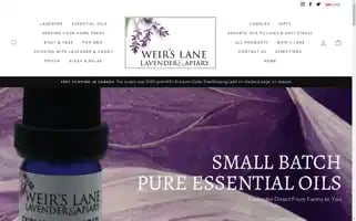 Weirslanelavender.ca Screenshot 2024-05-05 03:22:58