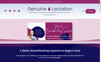 Genuinelactation.com Screenshot 2024-06-30 05:04:42