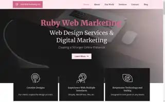 Rubywebmarketing.com Screenshot 2024-06-17 14:08:12