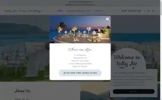 Saltyairtravelsweddings.com Screenshot 2024-04-23 11:23:57
