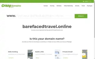 Barefacedtravel.online Screenshot 2024-04-26 00:42:07