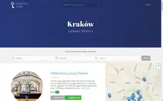 Luxuryhotels-krakow.com Screenshot 2024-04-26 11:29:12