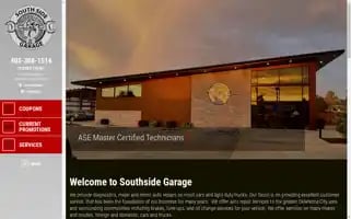 Thesouthsidegarage.com Screenshot 2024-07-07 05:54:31
