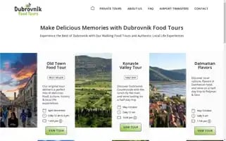 Dubrovnikfoodtours.com Screenshot 2024-04-19 08:03:28