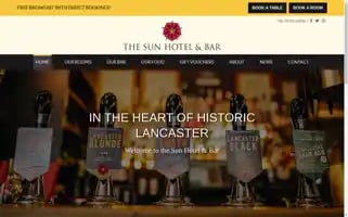 Thesunhotelandbar.co.uk Screenshot 2024-04-18 18:03:35