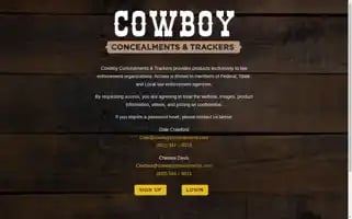 Cowboyconcealments.com Screenshot 2024-06-11 20:44:44