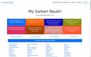 Mysarkarinaukri.com Screenshot 2024-05-13 01:52:22