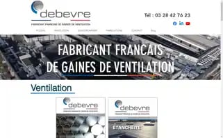 Debevre-ventilation.com Screenshot 2024-06-17 07:30:47