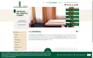 Residenzhotelduesseldorf.de Screenshot 2024-04-14 10:03:10