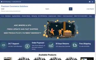 Premiumcryptominers.com Screenshot 2024-05-17 06:35:15