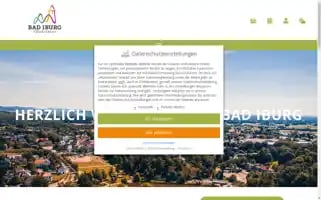 Badiburg-tourismus.de Screenshot 2024-04-17 11:44:41