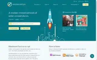 Maximumfun.org Screenshot 2024-05-06 01:51:47