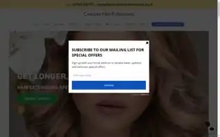 Creativehairextensions.co.uk Screenshot 2024-05-20 11:23:24