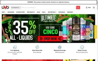 Ultimatevapedeals.com Screenshot 2024-05-05 20:18:52
