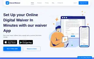 Cleverwaiver.com Screenshot 2024-06-13 09:54:08