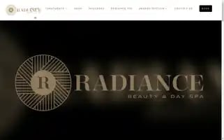 Radiancedayspa.co.uk Screenshot 2024-07-02 07:35:40