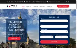 Paristransfertours.com Screenshot 2024-04-22 10:54:57