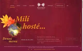 Restaurace-maitrea.cz Screenshot 2024-06-26 03:01:24