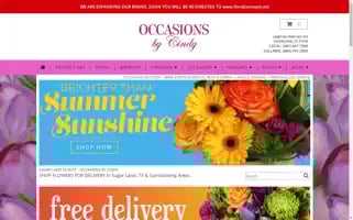 Occasionsbycindysugarland.com Screenshot 2024-06-13 07:04:51