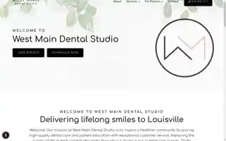Westmaindentalstudio.com Screenshot 2024-07-04 15:43:13