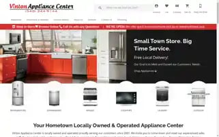 Vintonappliance.com Screenshot 2024-05-14 21:46:51