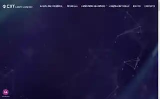 Ciitlatamcongress.com Screenshot 2024-06-29 20:38:48