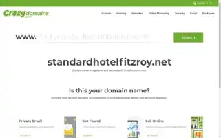 Standardhotelfitzroy.net Screenshot 2024-04-15 17:00:47