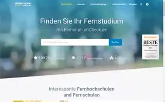 Fernstudiumcheck.de Screenshot 2024-07-08 21:28:07