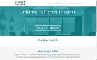 Bensonbuffett.com Screenshot 2024-07-04 17:26:59