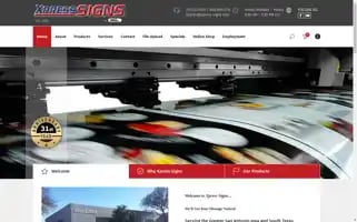 Xpress-signs.com Screenshot 2024-06-12 17:45:59