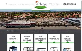 A1golfcarts.com Screenshot 2024-05-06 03:24:54