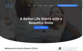 Smilesaversclinic.com Screenshot 2024-05-27 05:42:04