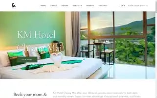 Kmhotelchiangmai.com Screenshot 2024-04-17 06:31:15