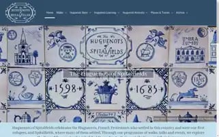 Huguenotsofspitalfields.org Screenshot 2024-06-14 21:42:18