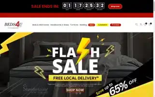 Beds4u.co.nz Screenshot 2024-05-04 05:34:30