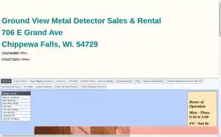 Groundviewmetaldetectors.biz Screenshot 2024-07-02 20:13:04