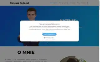 Mateuszferfecki.pl Screenshot 2024-07-09 23:22:41