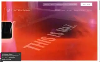 Hotelmaxseattle.com Screenshot 2024-05-10 03:13:41