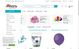 Partyvyzdoba.sk Screenshot 2024-07-10 07:23:19