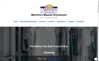 Martinoscleaners.com Screenshot 2024-05-16 07:05:29