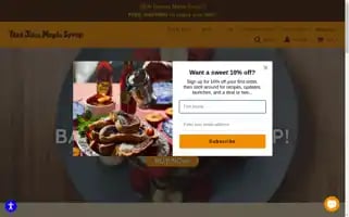 Treejuicemaplesyrup.com Screenshot 2024-05-05 07:42:49