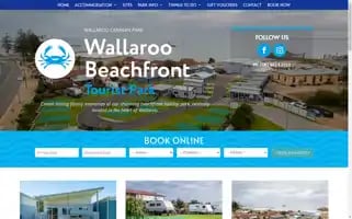 Wallaroobeachfronttouristpark.com.au Screenshot 2024-04-16 18:21:12
