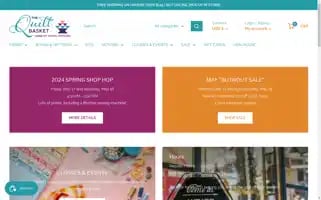 Thequiltbasket.com Screenshot 2024-05-14 10:34:44