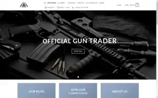 Officailguntrader.store Screenshot 2024-05-26 12:25:35