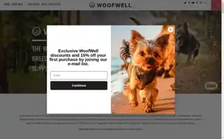 Woofwell.com Screenshot 2024-05-04 19:43:31